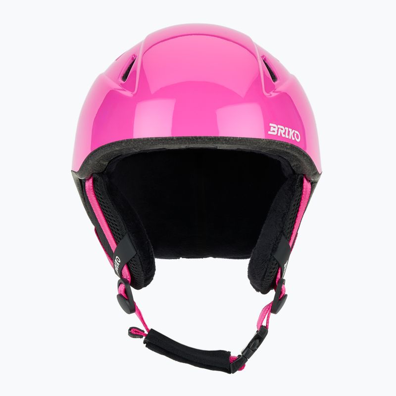 Cască de schi pentru copii Briko Makalu Jr shiny pink/white 2