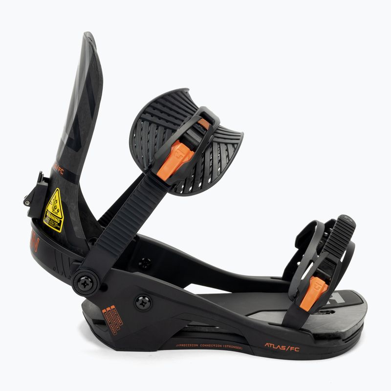Atașamente de snowboard UNION Atlas FC negru 211011 2