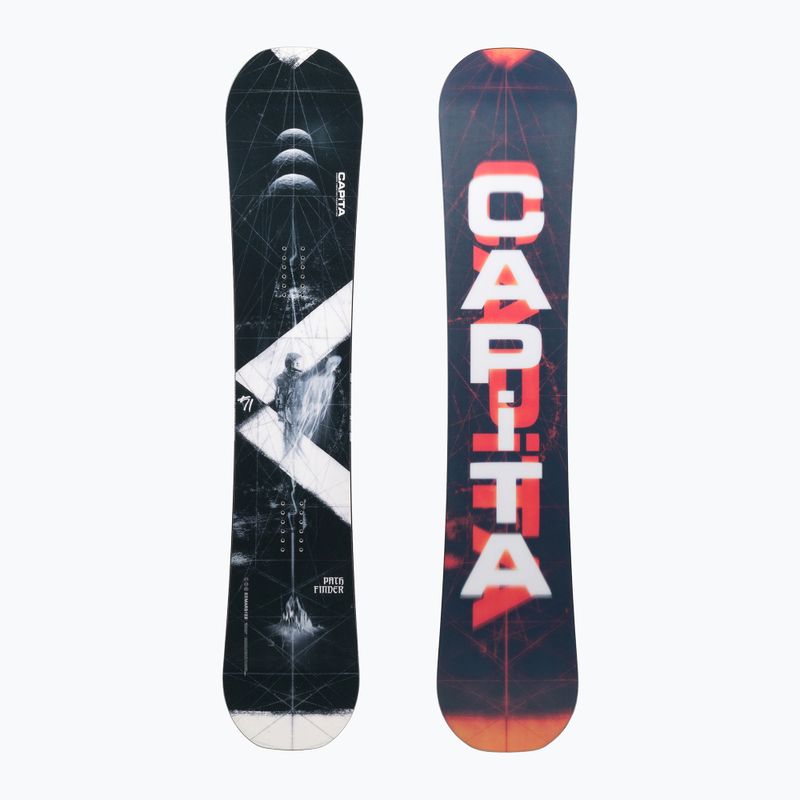 Snowboard CAPiTA Pathfinder, negru și verde, 1211132