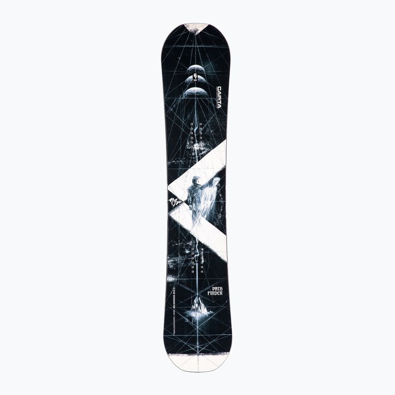 Snowboard CAPiTA Pathfinder Wide, negru și verde 3