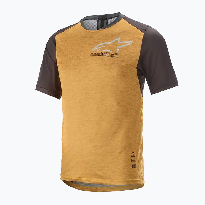 Alpinestars tricou de ciclism pentru bărbați Alps 6.0 V2 SS Jersey galben 1763821/4010