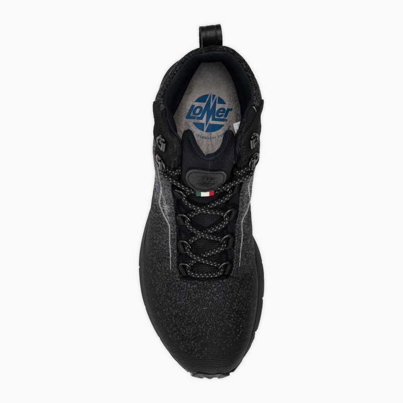Încălțăminte de turism pentru bărbați Lomer Spider Mid Ultra Mtx total black 5