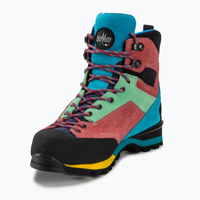 Încălțăminte de trekking pentru femei Lomer Badia High Mtx turquoise/begon 7