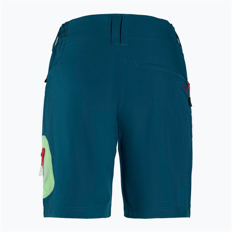 Pantaloni scurți de trekking pentru femei CMP Bermuda verde 3T58666/E982 2
