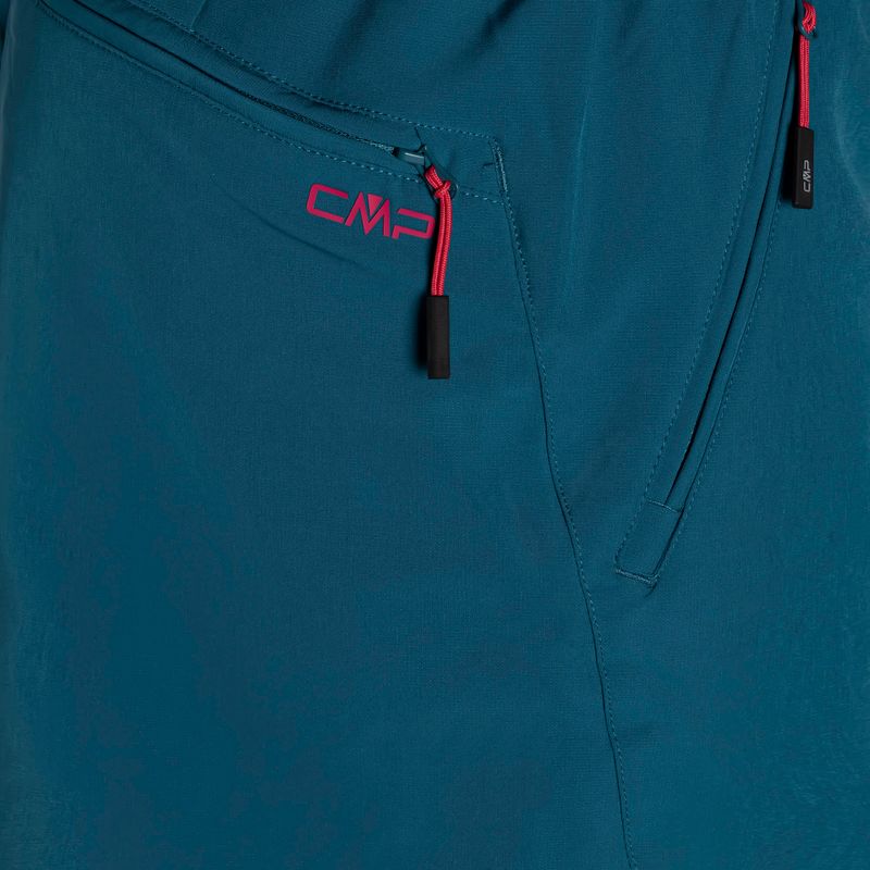 Pantaloni scurți de trekking pentru femei CMP Bermuda verde 3T58666/E982 4