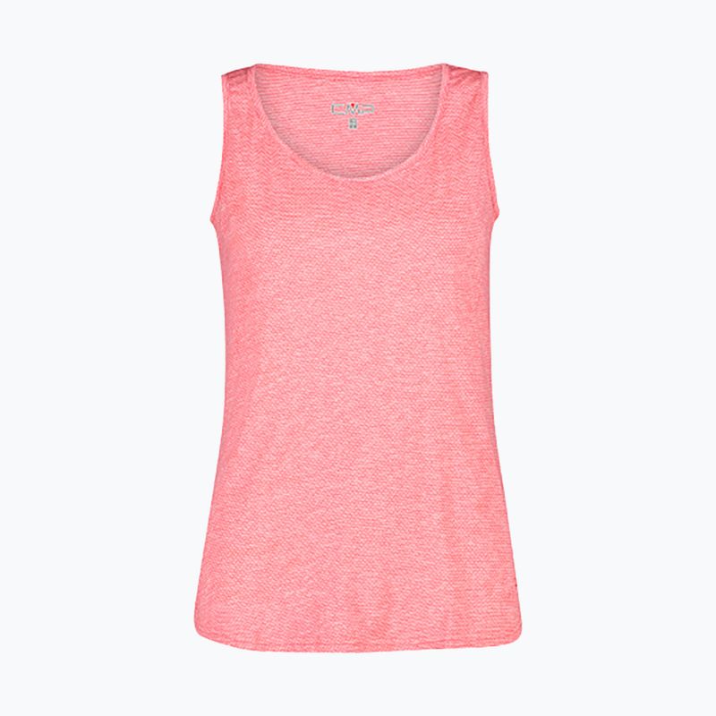 Tricou de trekking pentru femei CMP portocaliu 31T7276/C574