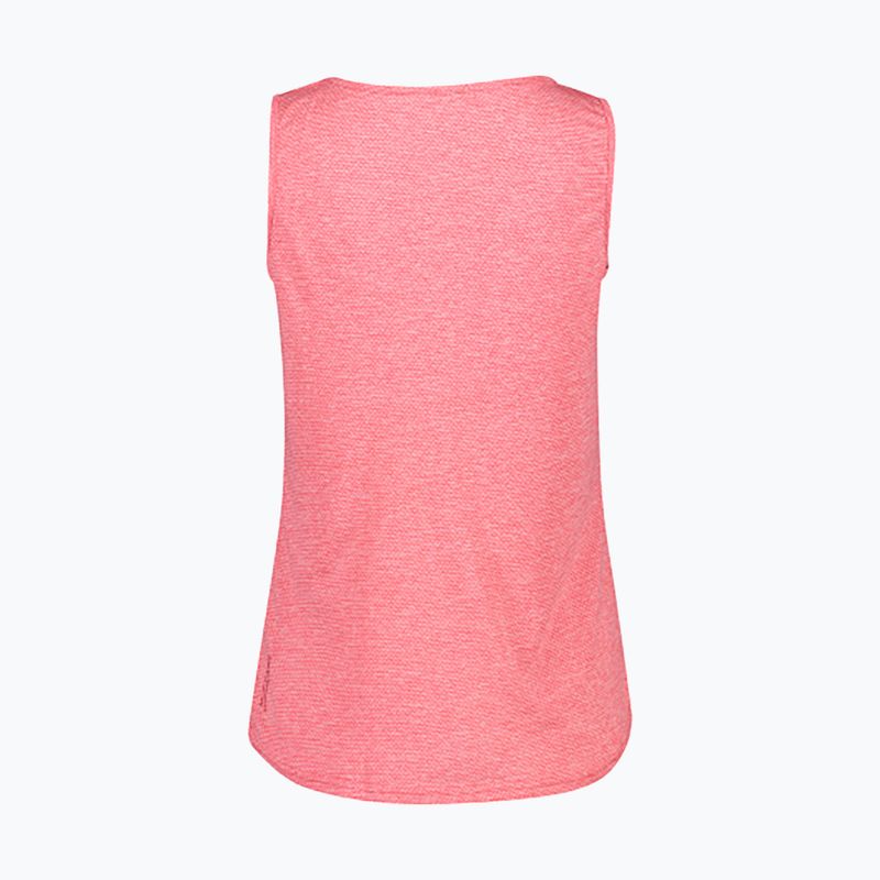 Tricou de trekking pentru femei CMP portocaliu 31T7276/C574 2