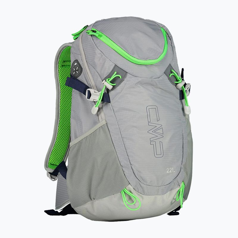 Rucsac de trekking pentru bărbați CMP Katana 22 l grey / green fluo