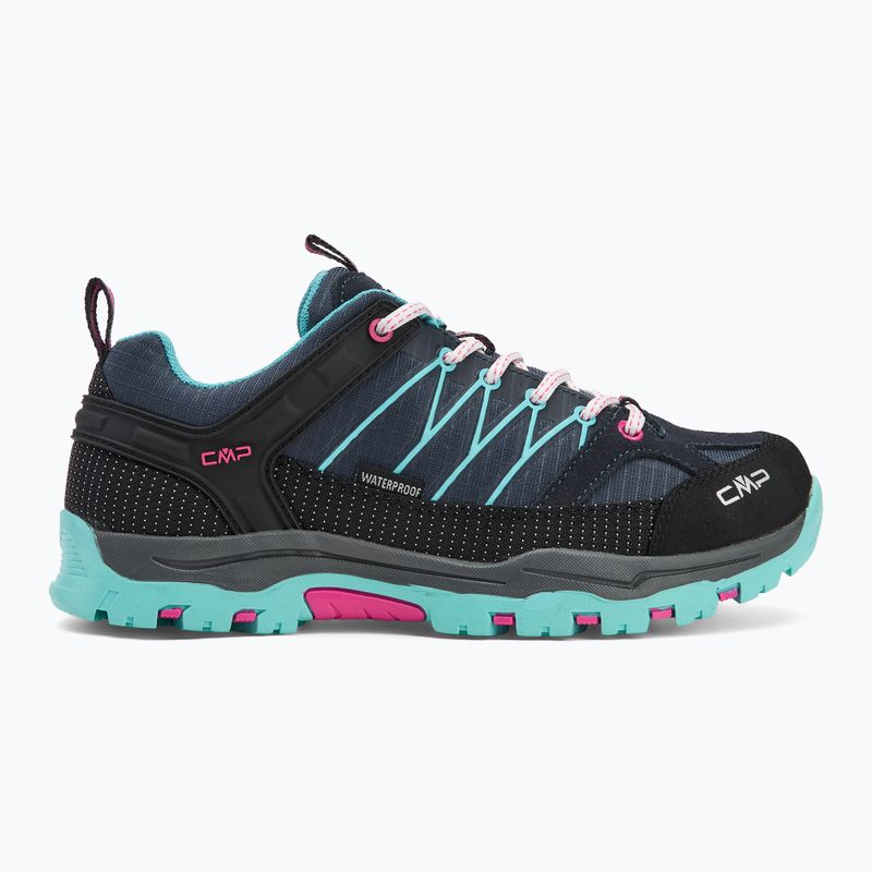Încălțăminte de trekking pentru copii CMP Rigel Low Wp b.blue/acqua 2
