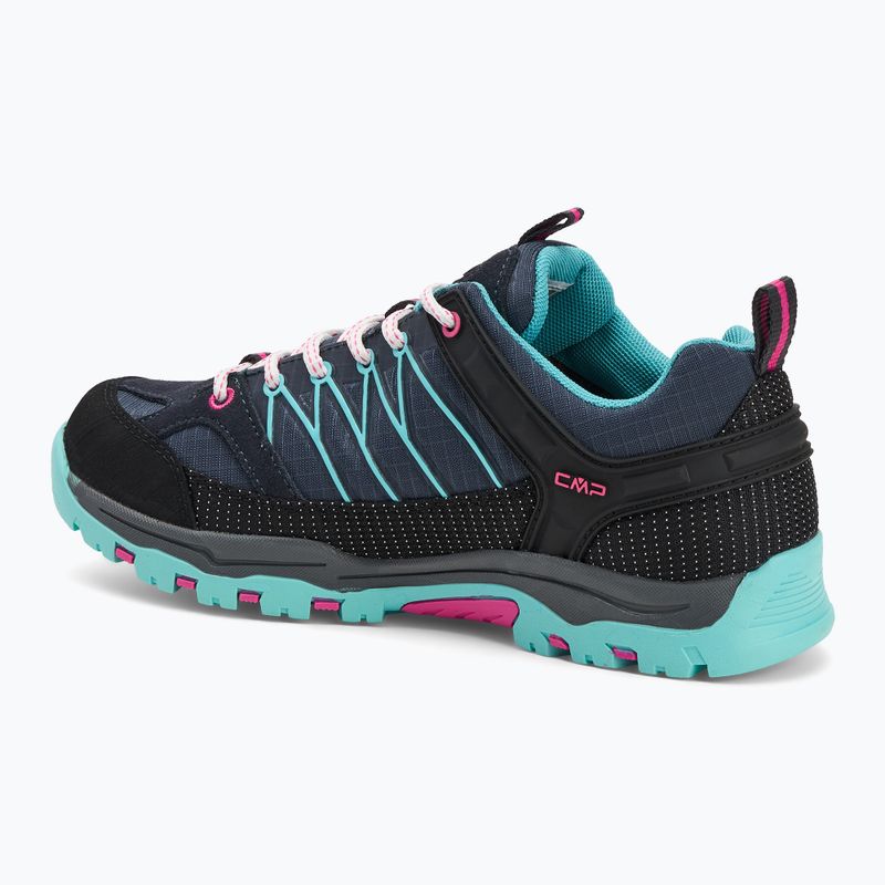 Încălțăminte de trekking pentru copii CMP Rigel Low Wp b.blue/acqua 3
