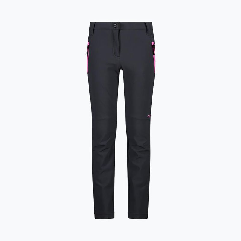 Pantaloni softshell pentru copii CMP G Long gri închis 30A1465/00UM