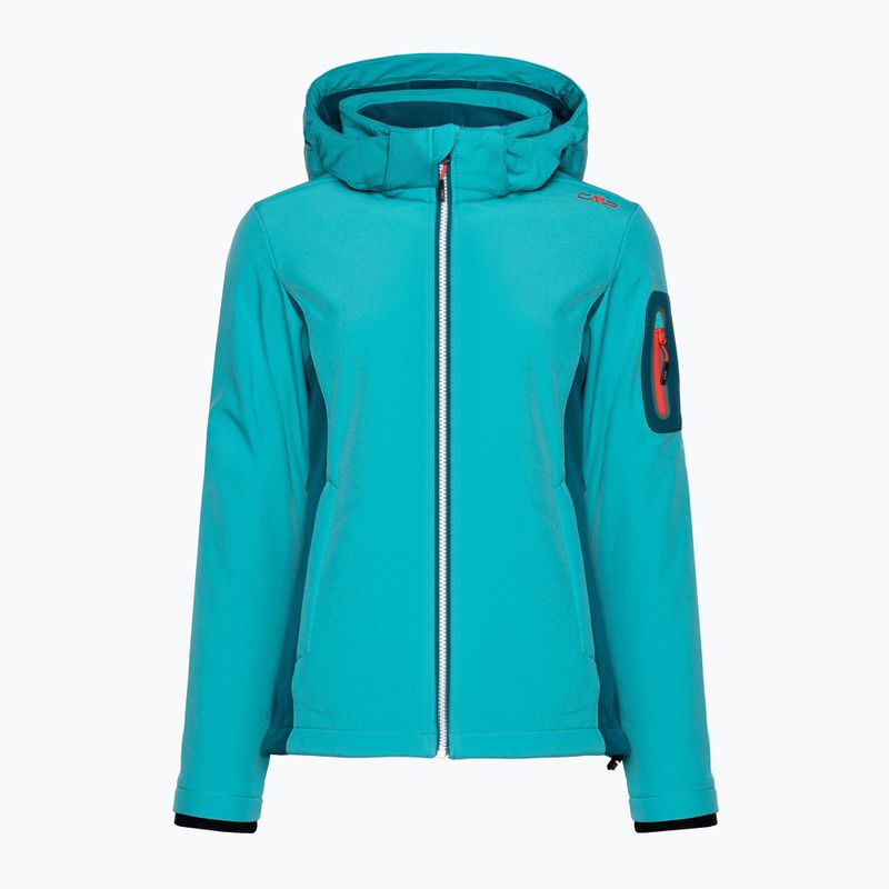 Jachetă softshell pentru femei CMP albastru 39A5006/E726