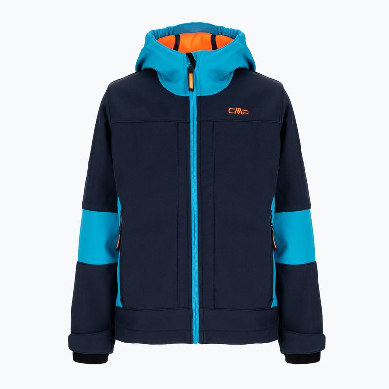 CMP Fix Hood jachetă softshell pentru copii albastru marin 3A00094/01NM