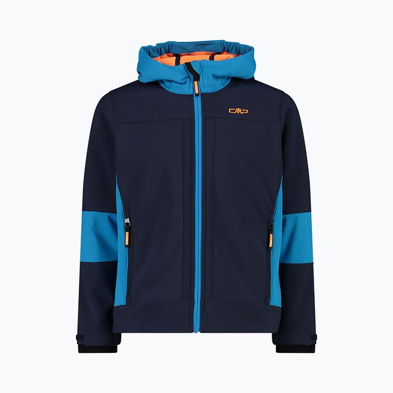 CMP Fix Hood jachetă softshell pentru copii albastru marin 3A00094/01NM 8