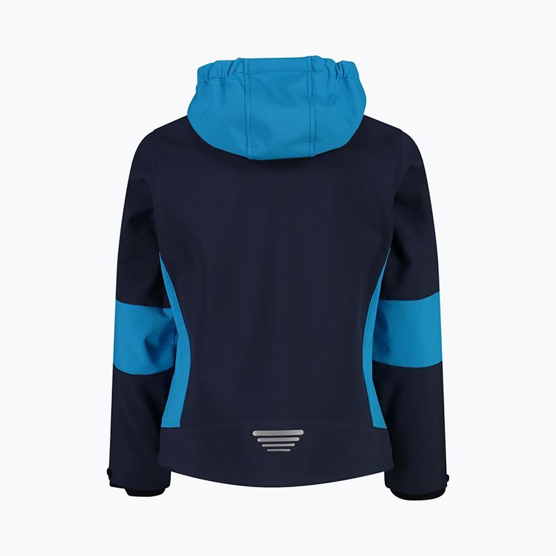 CMP Fix Hood jachetă softshell pentru copii albastru marin 3A00094/01NM 9