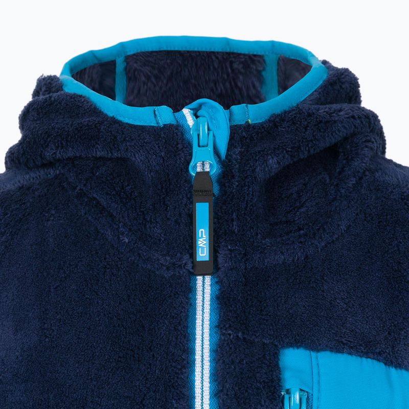 CMP bluză de trening fleece pentru copii albastru marin 31P1504/01NM 5