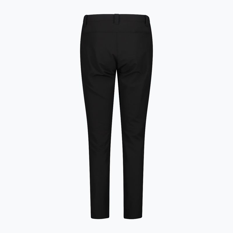 Pantaloni de trekking pentru femei CMP 32T4146 Unlimitech Stretch nero 2