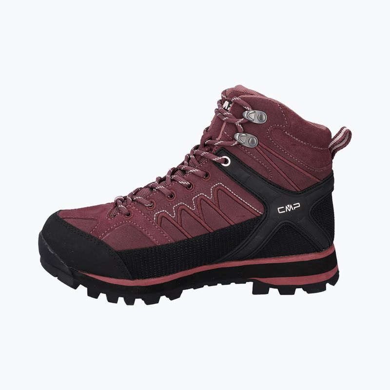 Cizme de trekking pentru femei CMP Moon Mid roz 31Q4796 13