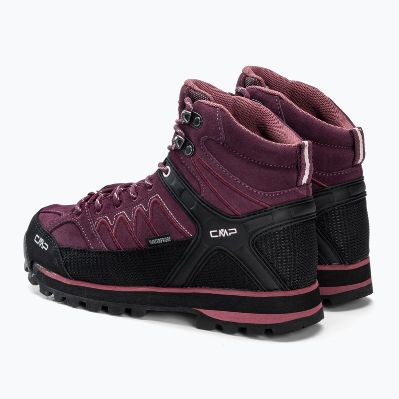 Cizme de trekking pentru femei CMP Moon Mid roz 31Q4796 3