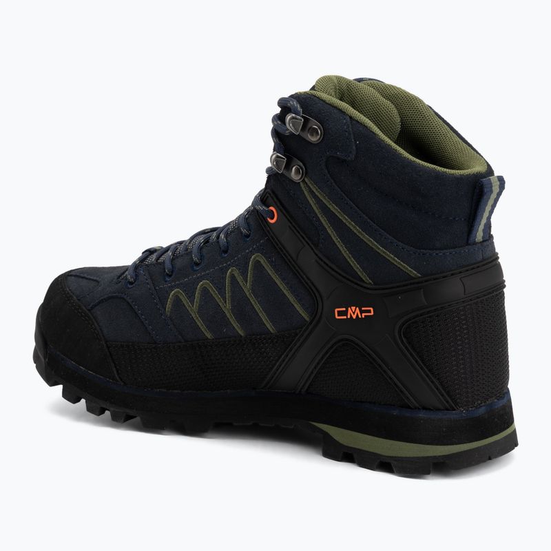 Încălțăminte de trekking pentru bărbați CMP Moon Mid Wp b.blue/torba 3
