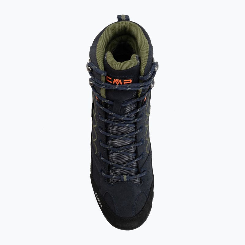 Încălțăminte de trekking pentru bărbați CMP Moon Mid Wp b.blue/torba 5