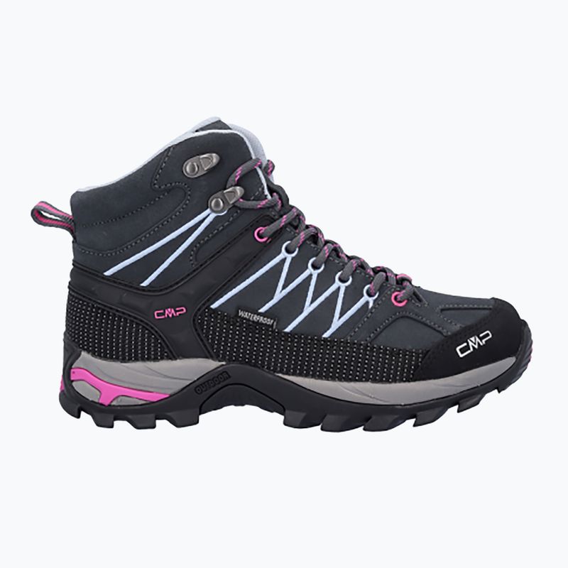 Cizme de trekking pentru femei CMP Rigel Mid Wp gri 3Q12946/66UM 11