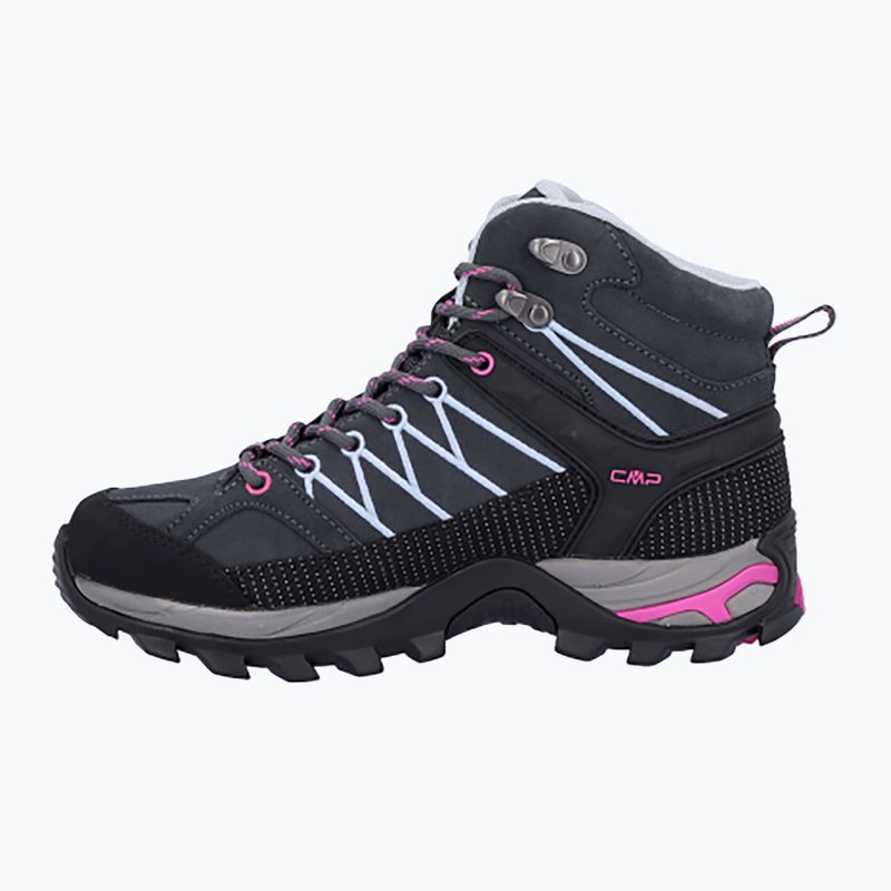 Cizme de trekking pentru femei CMP Rigel Mid Wp gri 3Q12946/66UM 12