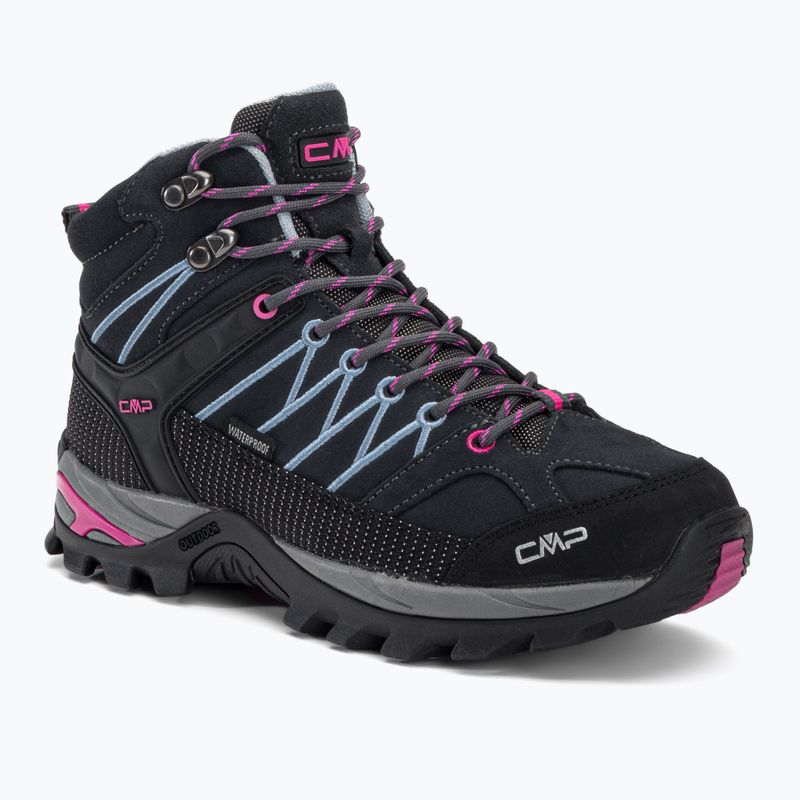 Cizme de trekking pentru femei CMP Rigel Mid Wp gri 3Q12946/66UM