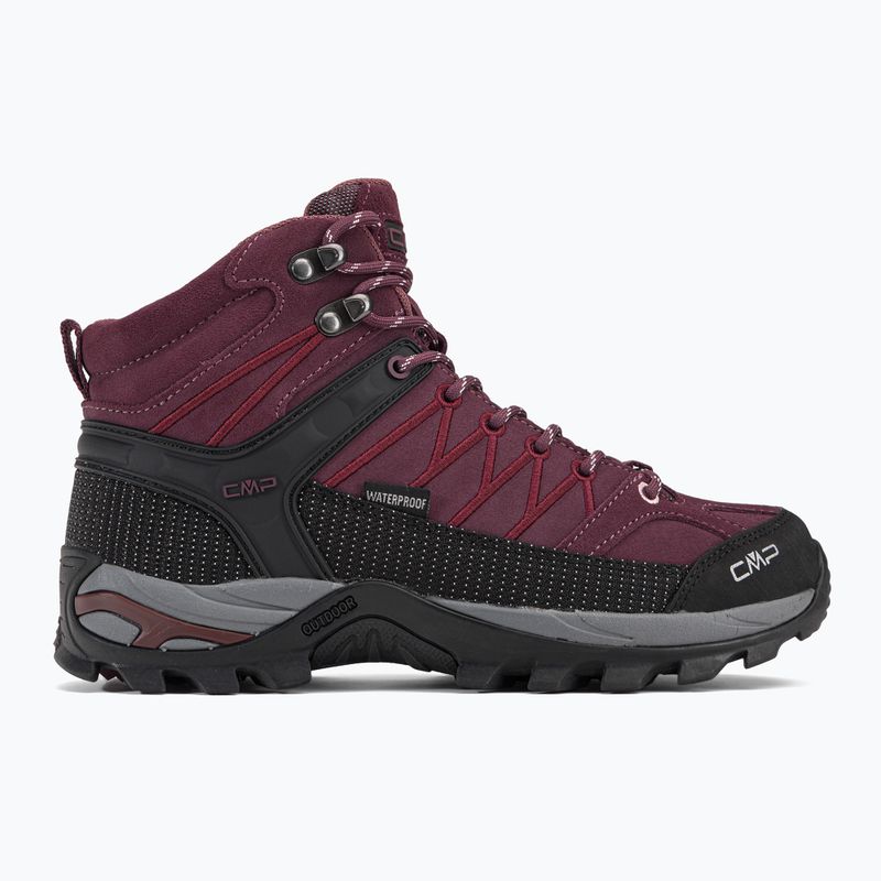Încălțăminte de trekking pentru femei CMP Rigel Mid Wp prugna 2