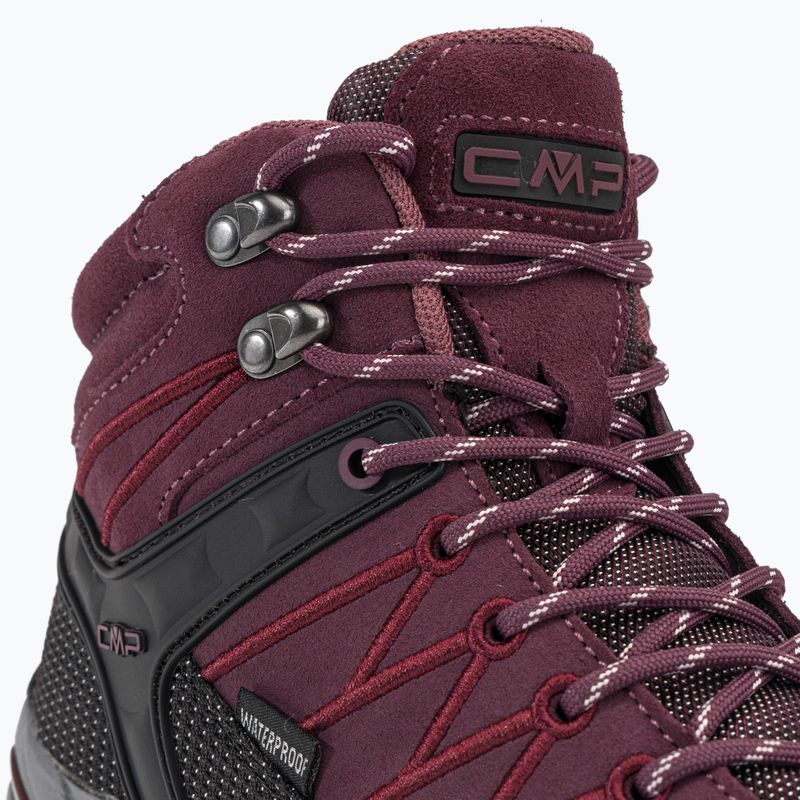 Încălțăminte de trekking pentru femei CMP Rigel Mid Wp prugna 9