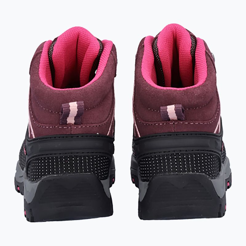 CMP cizme de trekking pentru copii Rigel Mid Wp maroon 3Q12944/05HM 7