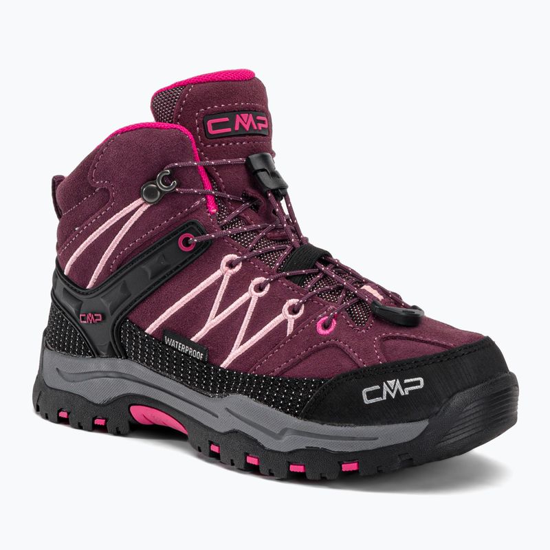 CMP cizme de trekking pentru copii Rigel Mid Wp maroon 3Q12944/05HM