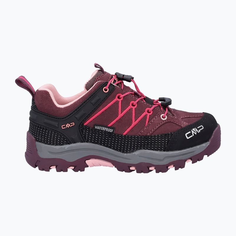 Pantofi de trekking pentru copii CMP Rigel Low Wp plum/peach
