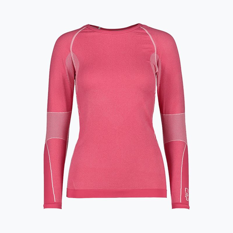 Tricou termic pentru femei CMP roz 3Y96804/B890 7