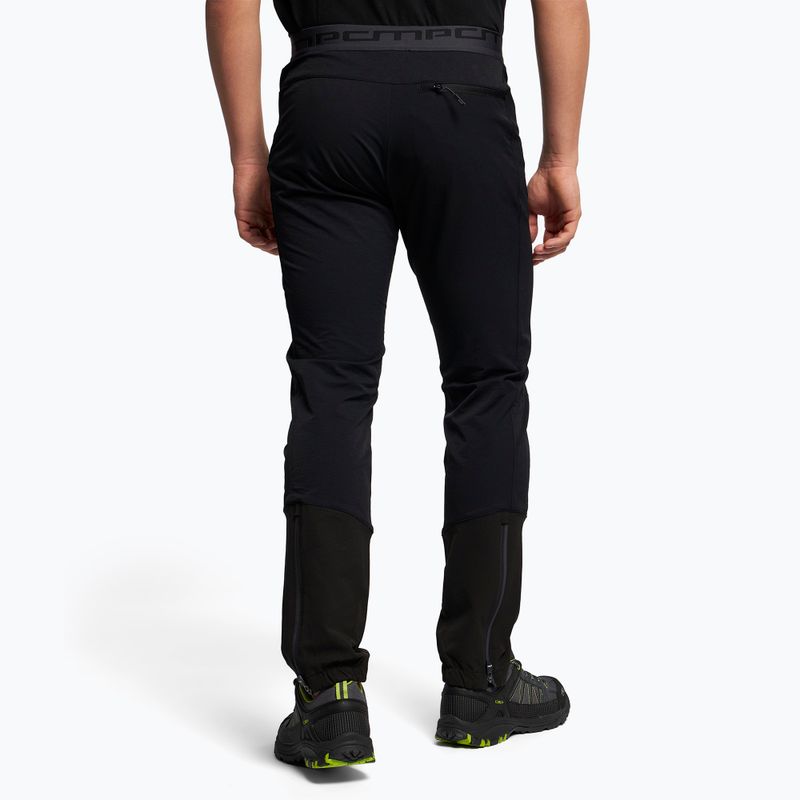 Pantaloni de schi pentru bărbați CMP negru 31T2397/U901 4