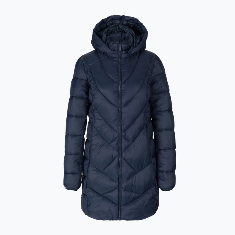 Parka CMP Parka pentru femei cu glugă cu capotă cu capse  jachetă în jos  albastru marin 32K3036/N950