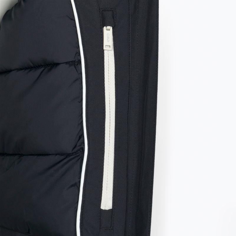 Geacă de ploaie pentru femei CMP Parka Zip Hood neagră 32K3206F 7