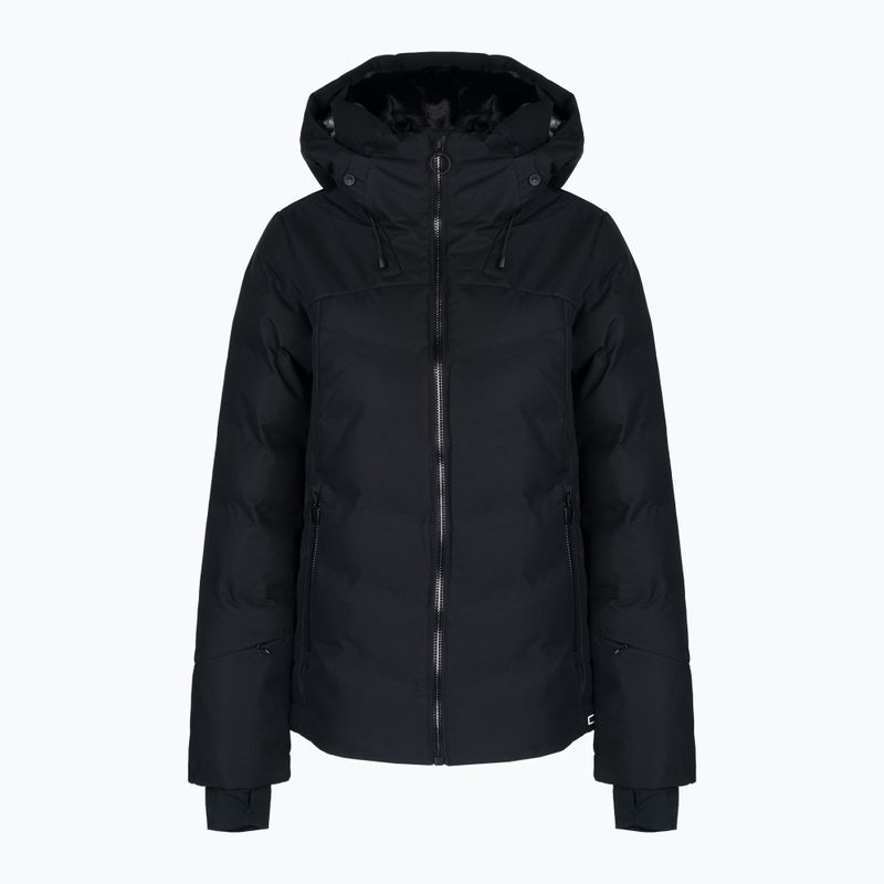 Geacă cu puf pentru femei CMP Fix Hood neagră 32W0266