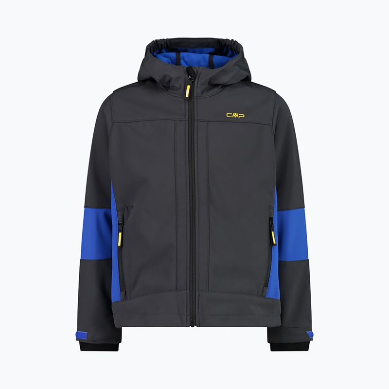 CMP Fix Hood jachetă softshell pentru copii gri 3A00094/09UM 6