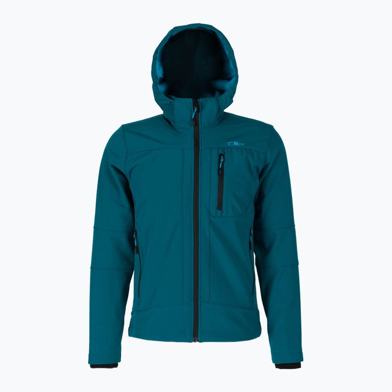Jachetă pentru bărbați CMP softshell albastru 3A01787N/M916