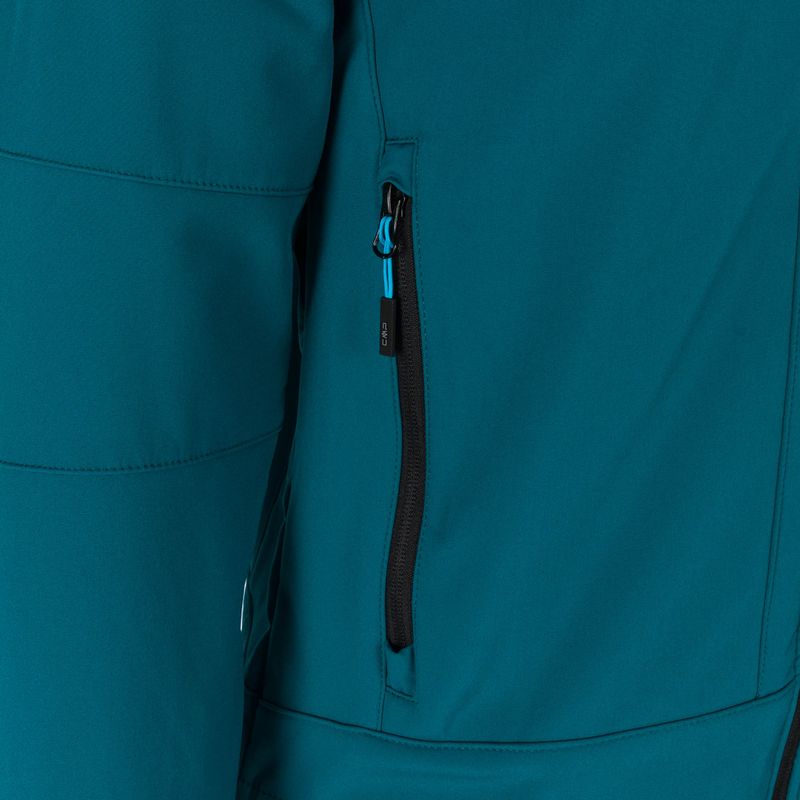 Jachetă pentru bărbați CMP softshell albastru 3A01787N/M916 4