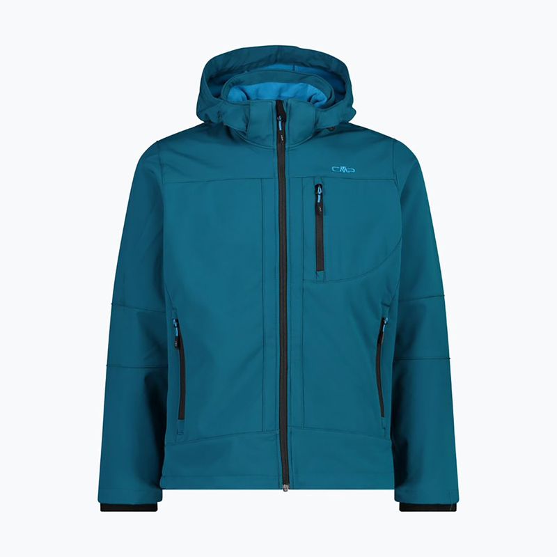 Jachetă pentru bărbați CMP softshell albastru 3A01787N/M916 8