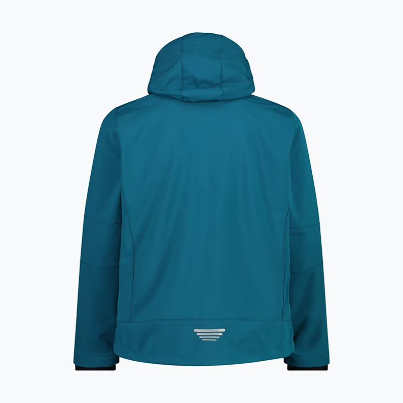 Jachetă pentru bărbați CMP softshell albastru 3A01787N/M916 9