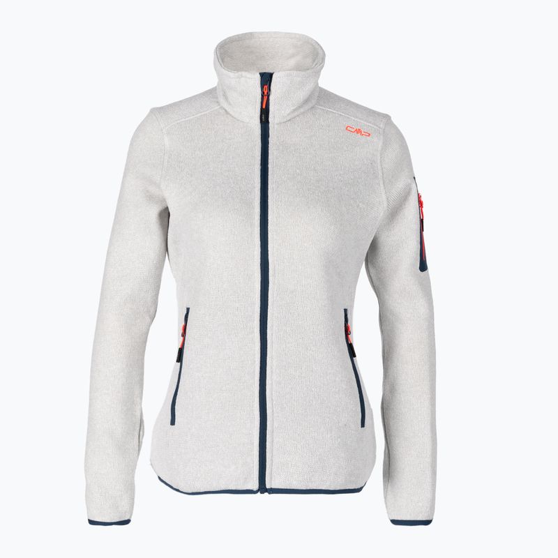 Hanorac de trekking pentru femei CMP gri 3H14746/08XM