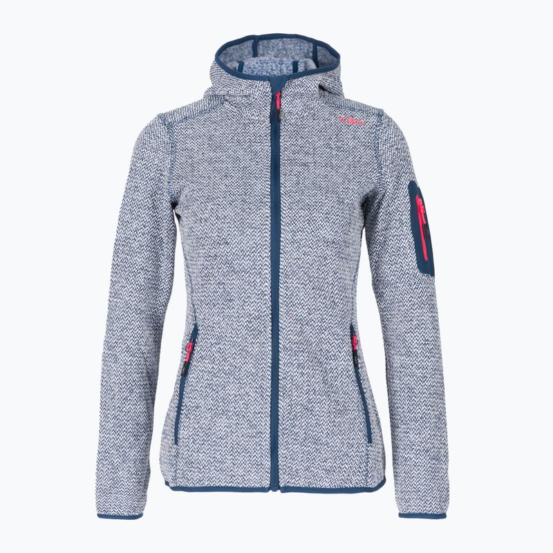 Hanorac din fleece gri CMP pentru femei 3H19826/02MM