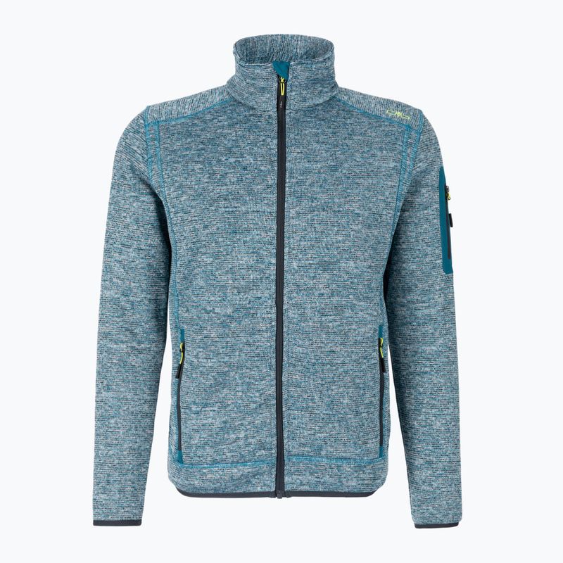 Hanorac din fleece albastru CMP pentru bărbați 3H60747N/11LM