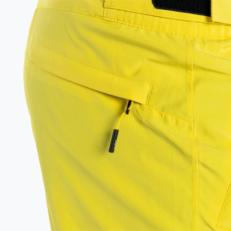 Pantaloni de schi pentru bărbați CMP galbeni 3W17397N/R231 8