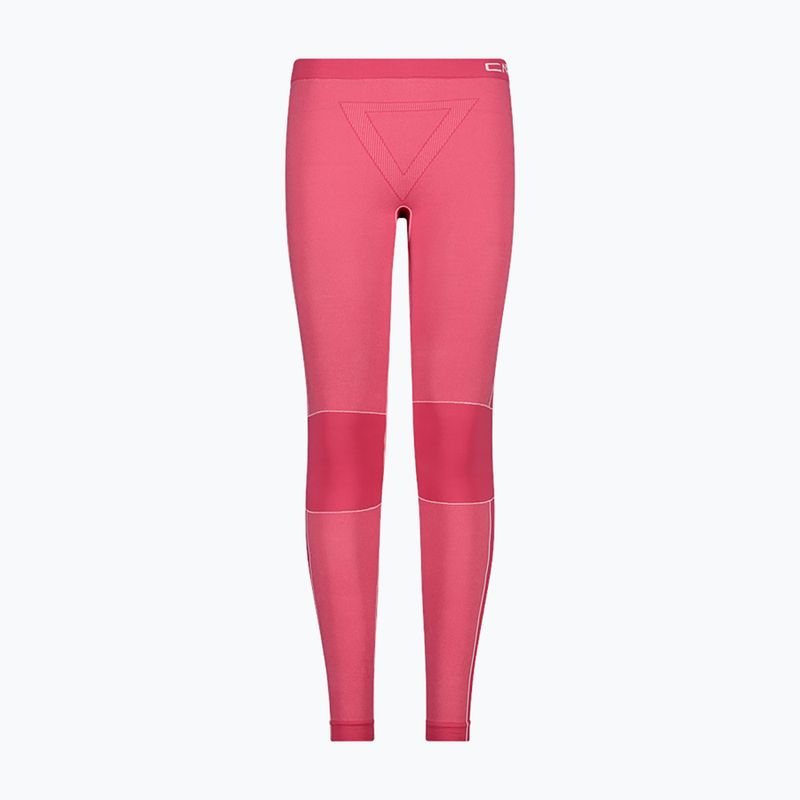 Pantaloni termici pentru femei CMP roz 3Y96806/B890