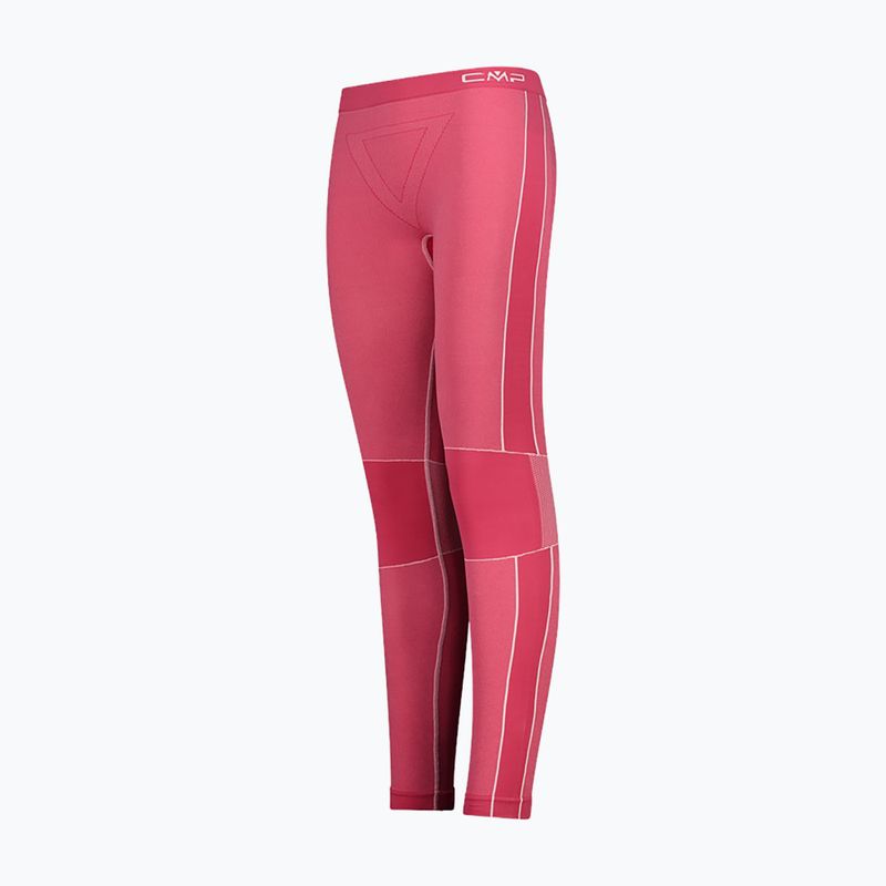 Pantaloni termici pentru femei CMP roz 3Y96806/B890 2