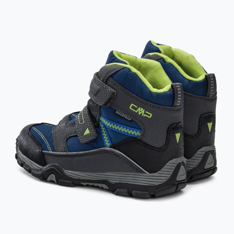 Încălțăminte de trekking pentru copii CMP Pyry Snowboots albastru-gri 38Q4514J 3